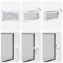Ventana de sótano "RISOR" 110x60cm oscilobatiente DIN izquierda by , Windows - Ref: Foro24-4108415, Price: 180,88 €, Discount: %