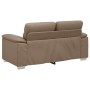 Sofá de 2 plazas de cuero sintético color capuchino 120 cm by , Sofas - Ref: Foro24-4105336, Price: 227,58 €, Discount: %