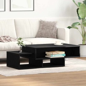 Mesa de centro de madera de roble negro 105x55x32 cm von , Couchtisch - Ref: Foro24-862069, Preis: 73,64 €, Rabatt: %