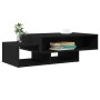 Mesa de centro de madera de roble negro 105x55x32 cm de , Mesas de centro - Ref: Foro24-862069, Precio: 74,57 €, Descuento: %