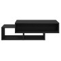 Mesa de centro de madera de roble negro 105x55x32 cm de , Mesas de centro - Ref: Foro24-862069, Precio: 74,57 €, Descuento: %