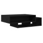 Mesa de centro de madera de roble negro 105x55x32 cm de , Mesas de centro - Ref: Foro24-862069, Precio: 74,57 €, Descuento: %
