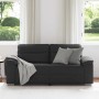 Sofá de 2 plazas de cuero sintético negro 140 cm by , Sofas - Ref: Foro24-4105343, Price: 219,63 €, Discount: %