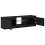 Mueble de TV con luces LED roble negro 120x30x36 cm von , TV-Möbel - Ref: Foro24-862034, Preis: 87,17 €, Rabatt: %
