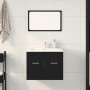 Juego de muebles de baño 2 pzas roble negro Madera ingeniería von , Badezimmermöbel - Ref: Foro24-862041, Preis: 73,08 €, Rab...