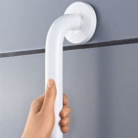 RIDDER Barra de sujeción 30 cm aluminio blanco A00130101 by , Safety handles - Ref: Foro24-421580, Price: 30,64 €, Discount: %