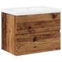 Mueble con lavabo integrado madera envejecida von , Badezimmerwaschtische - Ref: Foro24-3328921, Preis: 158,51 €, Rabatt: %