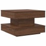 Mesa de centro giratoria 360 grados roble marrón 50x50x34,5 cm von , Couchtisch - Ref: Foro24-858476, Preis: 62,29 €, Rabatt: %