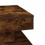 Mesa de centro giratoria 360 grados roble ahumado 50x50x34,5 cm by , Coffee table - Ref: Foro24-858474, Price: 61,24 €, Disco...