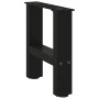 Patas de mesa de centro negro 2uds acero 40x(30-31) cm by , Table legs - Ref: Foro24-4013256, Price: 55,89 €, Discount: %