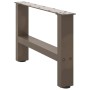 Patas para mesa de centro de acero natural 2 uds 50x(30-31) cm von , Tischbeine - Ref: Foro24-4013263, Preis: 58,71 €, Rabatt: %