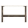 Patas para mesa de centro de acero natural 2 uds 50x(30-31) cm von , Tischbeine - Ref: Foro24-4013263, Preis: 58,71 €, Rabatt: %