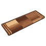 Alfombrillas de escalera autoadhesivas 10 uds marrón 65x21x4 cm by , Stair mats - Ref: Foro24-149845, Price: 54,81 €, Discoun...