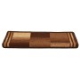 Alfombrillas de escalera autoadhesivas 10 uds marrón 65x21x4 cm by , Stair mats - Ref: Foro24-149845, Price: 54,81 €, Discoun...