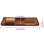 Alfombrillas de escalera autoadhesivas 10 uds marrón 65x21x4 cm by , Stair mats - Ref: Foro24-149845, Price: 54,81 €, Discoun...