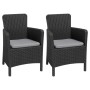 Keter Silla de comedor de jardín Trenton grafito de , Sillas de jardín - Ref: Foro24-3082796, Precio: 215,04 €