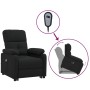 Sillón de masaje elevable tela negro de , Sillones de masaje eléctricos - Ref: Foro24-3120372, Precio: 308,83 €