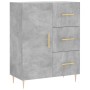 Aparador alto madera contrachapada gris hormigón 69,5x34x180 cm von , Sideboards - Ref: Foro24-3189433, Preis: 141,97 €, Raba...
