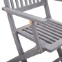 Sillas de jardín plegables 6 uds cojines madera maciza acacia von , Gartenstühle - Ref: Foro24-3065431, Preis: 295,45 €, Raba...