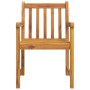 Sillas de jardín 8 uds madera maciza de acacia 56x55,5x90 cm by , Garden chairs - Ref: Foro24-3206274, Price: 711,53 €, Disco...