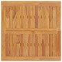 Juego comedor de jardín 5 pzas y cojines blancos madera de teca de , Conjuntos de jardín - Ref: Foro24-3155979, Precio: 675,9...