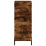 Aparador de madera contrachapada roble ahumado 34,5x34x180 cm by , Sideboards - Ref: Foro24-3189714, Price: 107,81 €, Discoun...