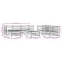 Juego de muebles jardín 7 pzas madera maciza pino marrón miel by , Garden sets - Ref: Foro24-3186238, Price: 497,76 €, Discou...