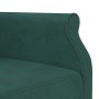 Sofá cama en forma de L terciopelo verde oscuro 271x140x70 cm de , Sofás - Ref: Foro24-3157278, Precio: 472,05 €, Descuento: %