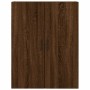 Aparador alto madera contrachapada marrón roble 69,5x34x180 cm de , Aparadores - Ref: Foro24-3195922, Precio: 162,60 €, Descu...