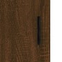 Aparador alto madera contrachapada marrón roble 69,5x34x180 cm de , Aparadores - Ref: Foro24-3195922, Precio: 162,60 €, Descu...