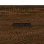 Aparador alto madera contrachapada marrón roble 69,5x34x180 cm de , Aparadores - Ref: Foro24-3195922, Precio: 162,60 €, Descu...