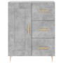 Aparador alto madera contrachapada gris hormigón 69,5x34x180 cm de , Aparadores - Ref: Foro24-3196007, Precio: 163,13 €, Desc...