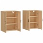 Armarios de pared 2 uds madera de ingeniería roble Sonoma de , Aparadores - Ref: Foro24-3198028, Precio: 145,08 €, Descuento: %