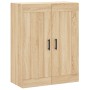 Armarios de pared 2 uds madera de ingeniería roble Sonoma de , Aparadores - Ref: Foro24-3198028, Precio: 145,08 €, Descuento: %