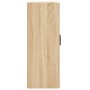 Armarios de pared 2 uds madera de ingeniería roble Sonoma de , Aparadores - Ref: Foro24-3198028, Precio: 145,08 €, Descuento: %