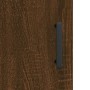 Aparador alto madera contrachapada marrón roble 69,5x34x180 cm de , Aparadores - Ref: Foro24-3198608, Precio: 203,32 €, Descu...
