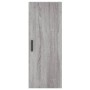 Aparador alto madera contrachapada gris Sonoma 34,5x34x180 cm de , Aparadores - Ref: Foro24-3198991, Precio: 94,91 €, Descuen...