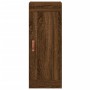 Aparador alto madera contrachapada roble marrón 34,5x34x180 cm von , Sideboards - Ref: Foro24-3200304, Preis: 94,04 €, Rabatt: %