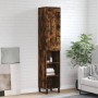 Aparador de madera contrachapada roble ahumado 34,5x34x180 cm von , Sideboards - Ref: Foro24-3200350, Preis: 90,88 €, Rabatt: %