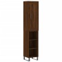 Aparador alto madera contrachapada roble marrón 34,5x34x180 cm von , Sideboards - Ref: Foro24-3200352, Preis: 94,43 €, Rabatt: %
