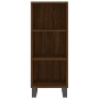 Aparador alto madera contrachapada roble marrón 34,5x34x180 cm von , Sideboards - Ref: Foro24-3200352, Preis: 94,43 €, Rabatt: %