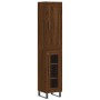 Aparador alto madera contrachapada roble marrón 34,5x34x180 cm von , Sideboards - Ref: Foro24-3200416, Preis: 107,62 €, Rabat...
