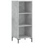 Aparador de madera contrachapada gris hormigón 34,5x34x180 cm von , Sideboards - Ref: Foro24-3200325, Preis: 89,42 €, Rabatt: %