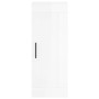 Aparador alto madera contrachapada blanco brillo 34,5x34x180 cm by , Sideboards - Ref: Foro24-3200475, Price: 116,16 €, Disco...