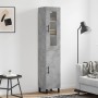 Aparador de madera contrachapada gris hormigón 34,5x34x180 cm von , Sideboards - Ref: Foro24-3199197, Preis: 119,26 €, Rabatt: %
