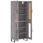 Aparador alto madera contrachapada gris sonoma 69,5x34x180 cm von , Sideboards - Ref: Foro24-3199647, Preis: 157,63 €, Rabatt: %