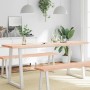 Tablero de mesa madera maciza borde natural 180x40x(2-4) cm by , Table tops - Ref: Foro24-363908, Price: 65,17 €, Discount: %
