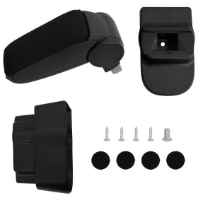 Reposabrazos para coche ABS negro 12x37x(31-48) cm de , Asientos para vehículos motorizados - Ref: Foro24-154684, Precio: 32,...