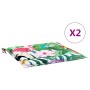 Cojines para silla de jardín 2 uds tela multicolor 40x40x3 cm von , Kissen für Stühle und Sofas - Ref: Foro24-361017, Preis: ...