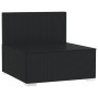Sofá de 3 plazas con cojines ratán sintético negro von , Gartensets - Ref: Foro24-317495, Preis: 416,58 €, Rabatt: %